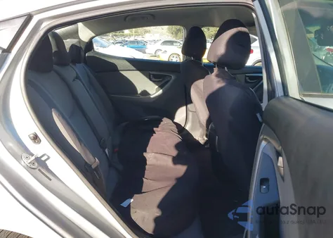 2012 Hyundai Elantra Gls z USA, uszkodzony, nr VIN 5NPDH4AE5CH121397